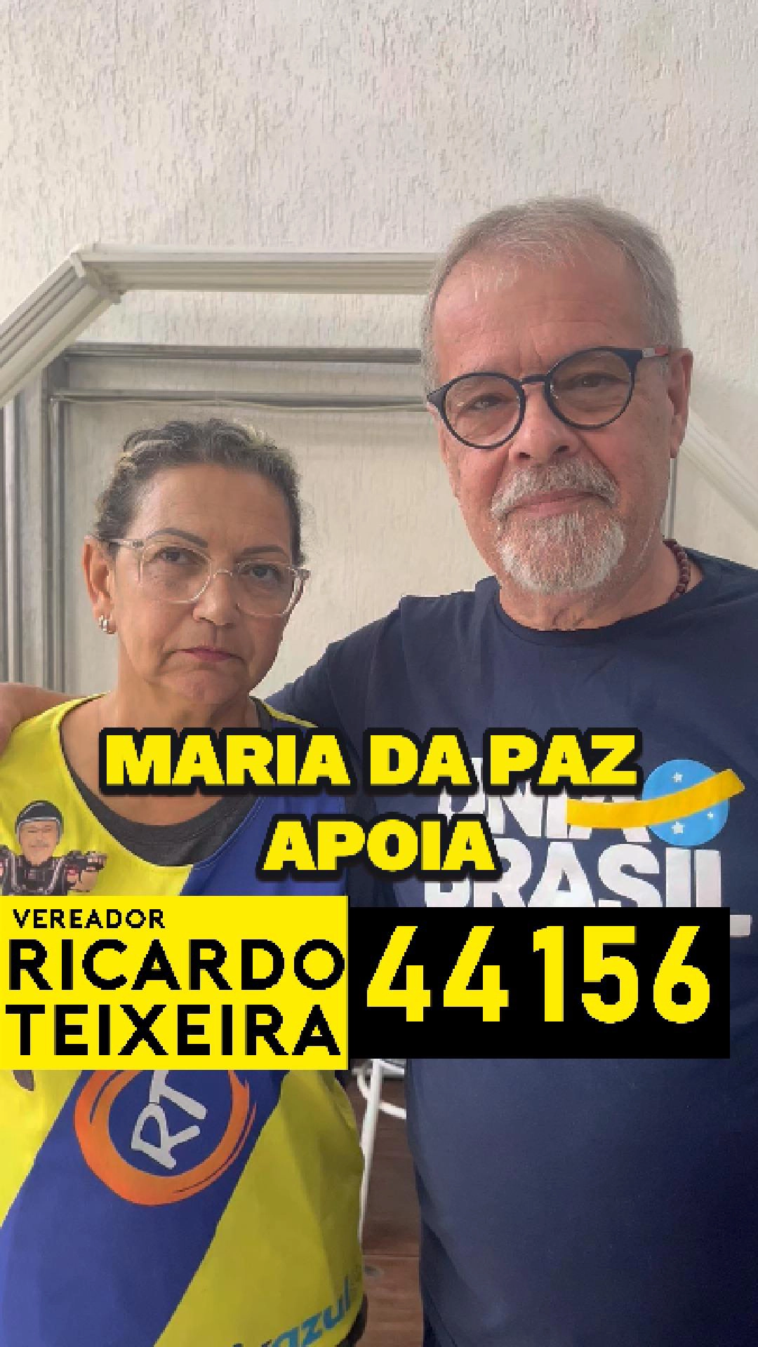 Maria da Paz apoia Vereador Ricardo Teixeira 44156