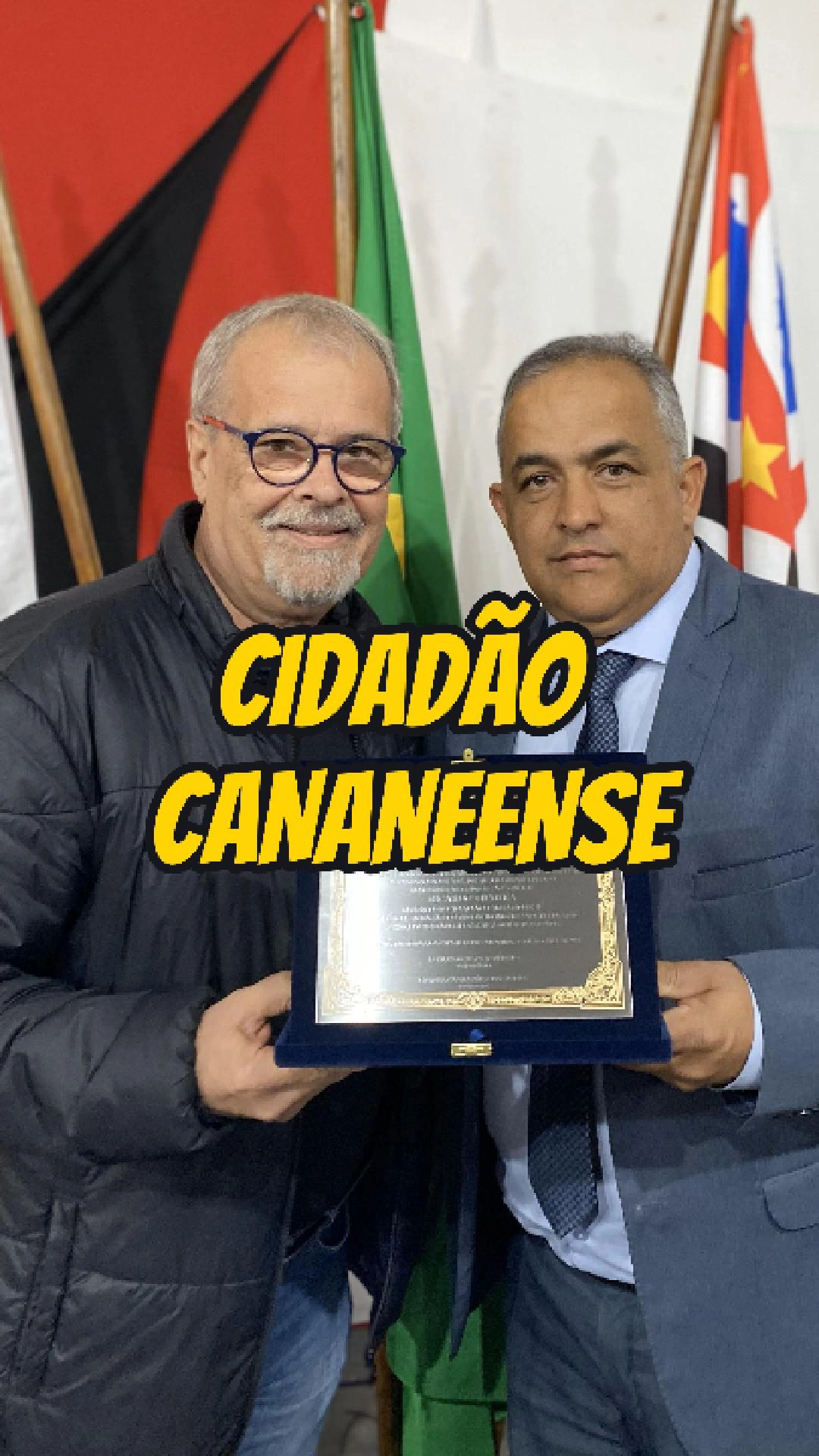 Vereador Ricardo Teixeira – Titulo de Cidadão Cananeense