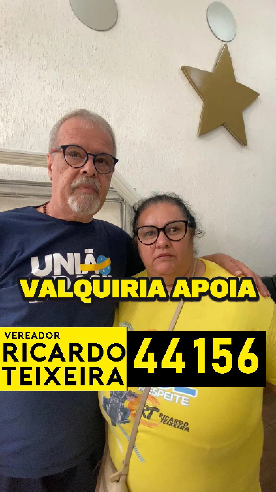 Valquiria apoia Vereador Ricardo Teixeira 44156