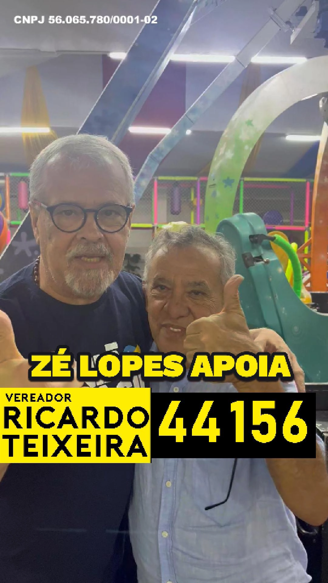 Zé Lopes apoia Vereador Ricardo Teixeira 44156