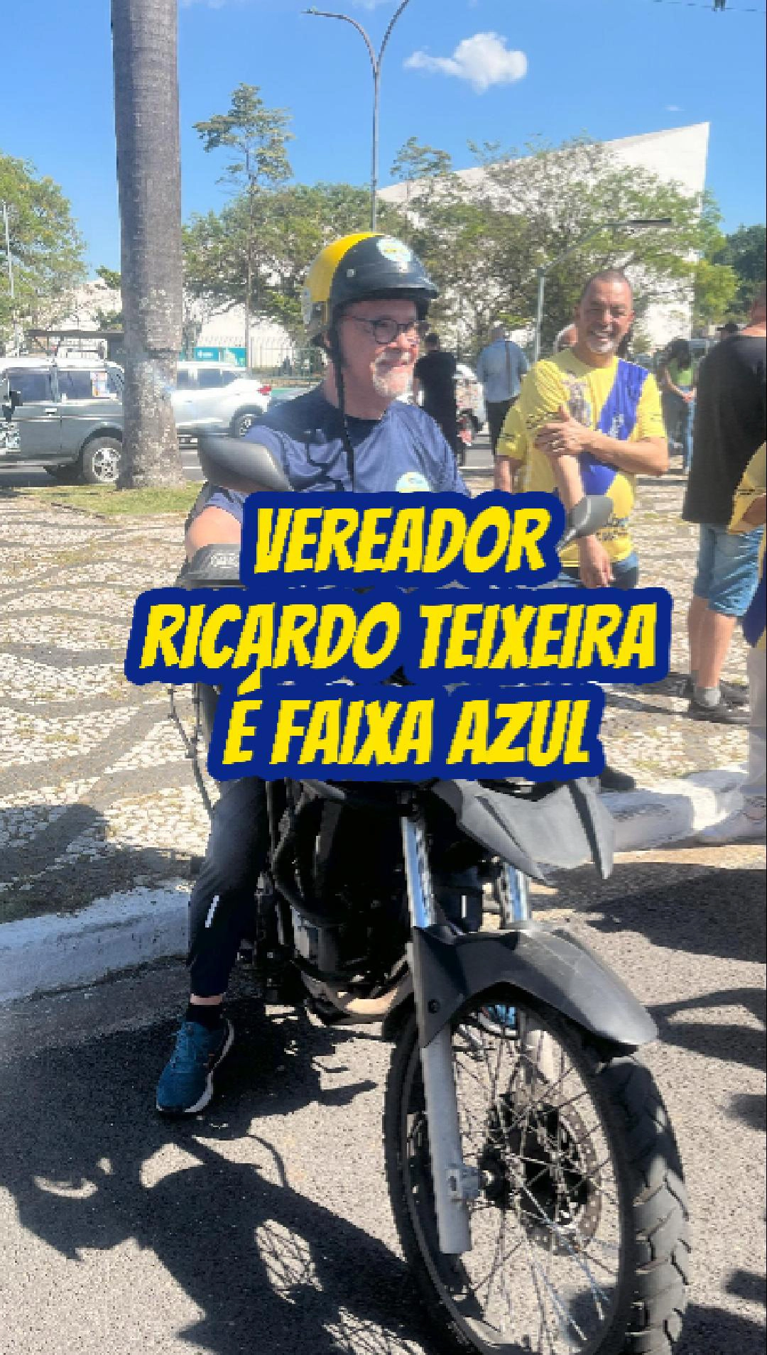 Vereador Ricardo Teixeira 44156 é Faixa Azul