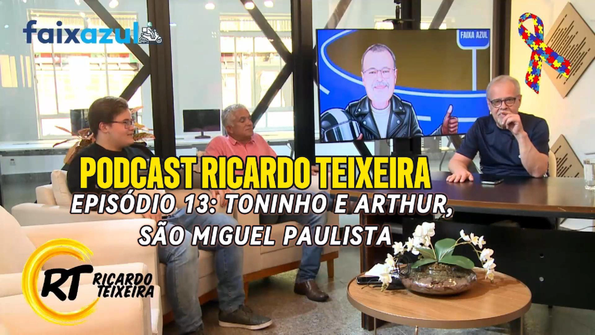 Podcast Ricardo Teixeira – Episódio 13: Toninho e Arthur, São Miguel Paulista