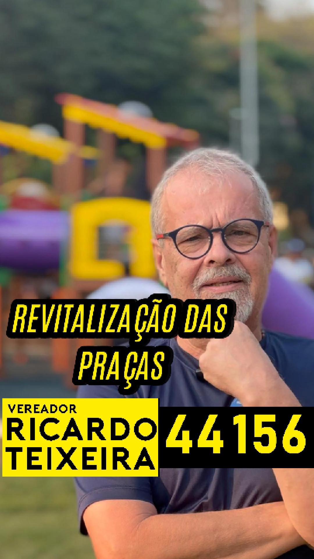 Vereador Ricardo Teixeira 44156 – Revitalização das praças