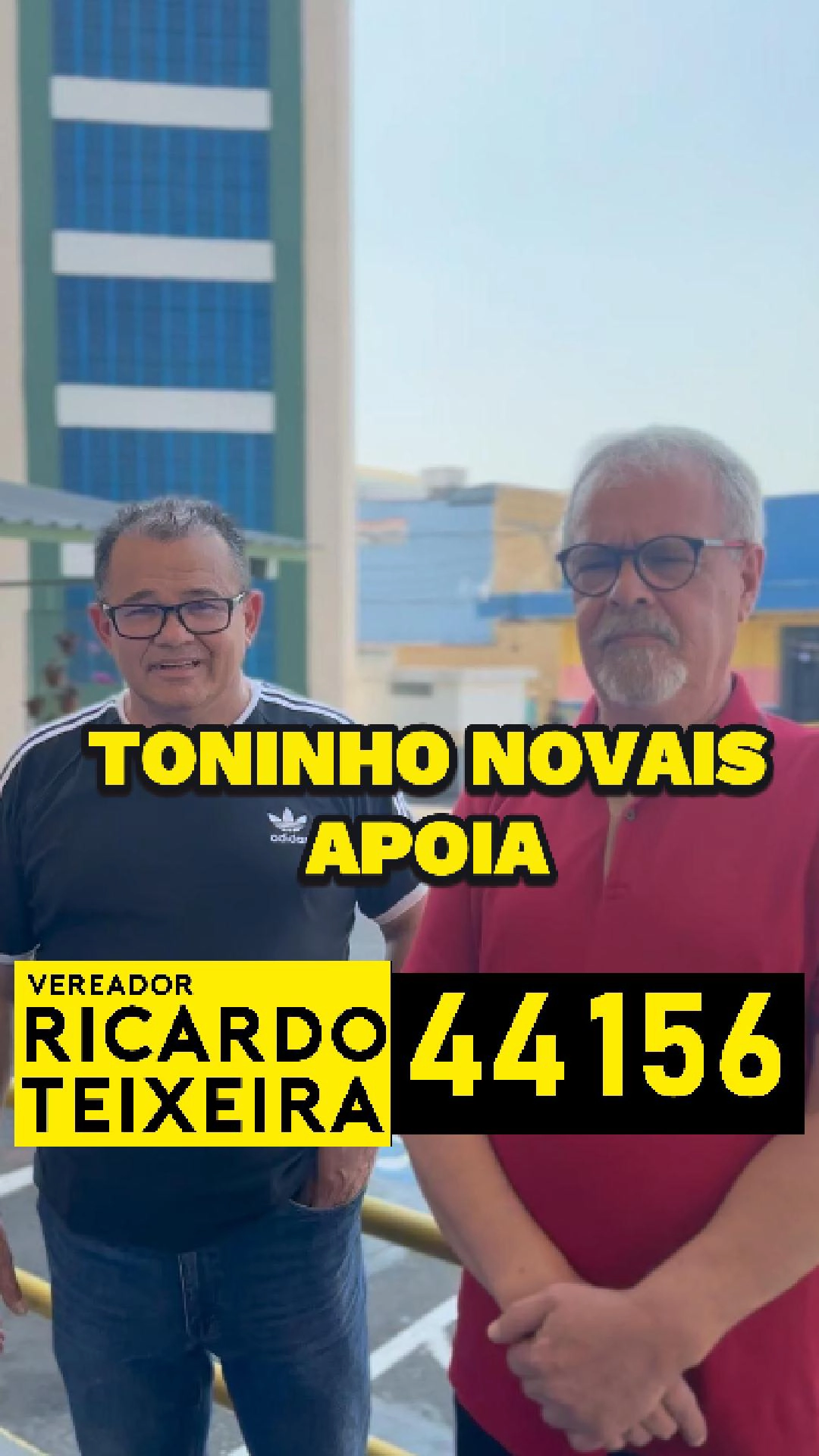 Toninho Novais apoia Vereador Ricardo Teixeira 44156