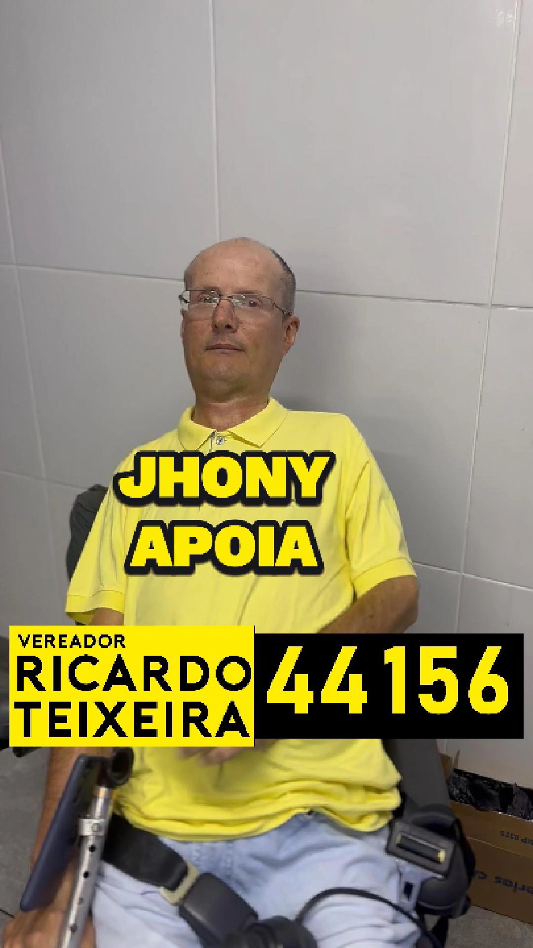 Jhony apoia Vereador Ricardo Teixeira 44156