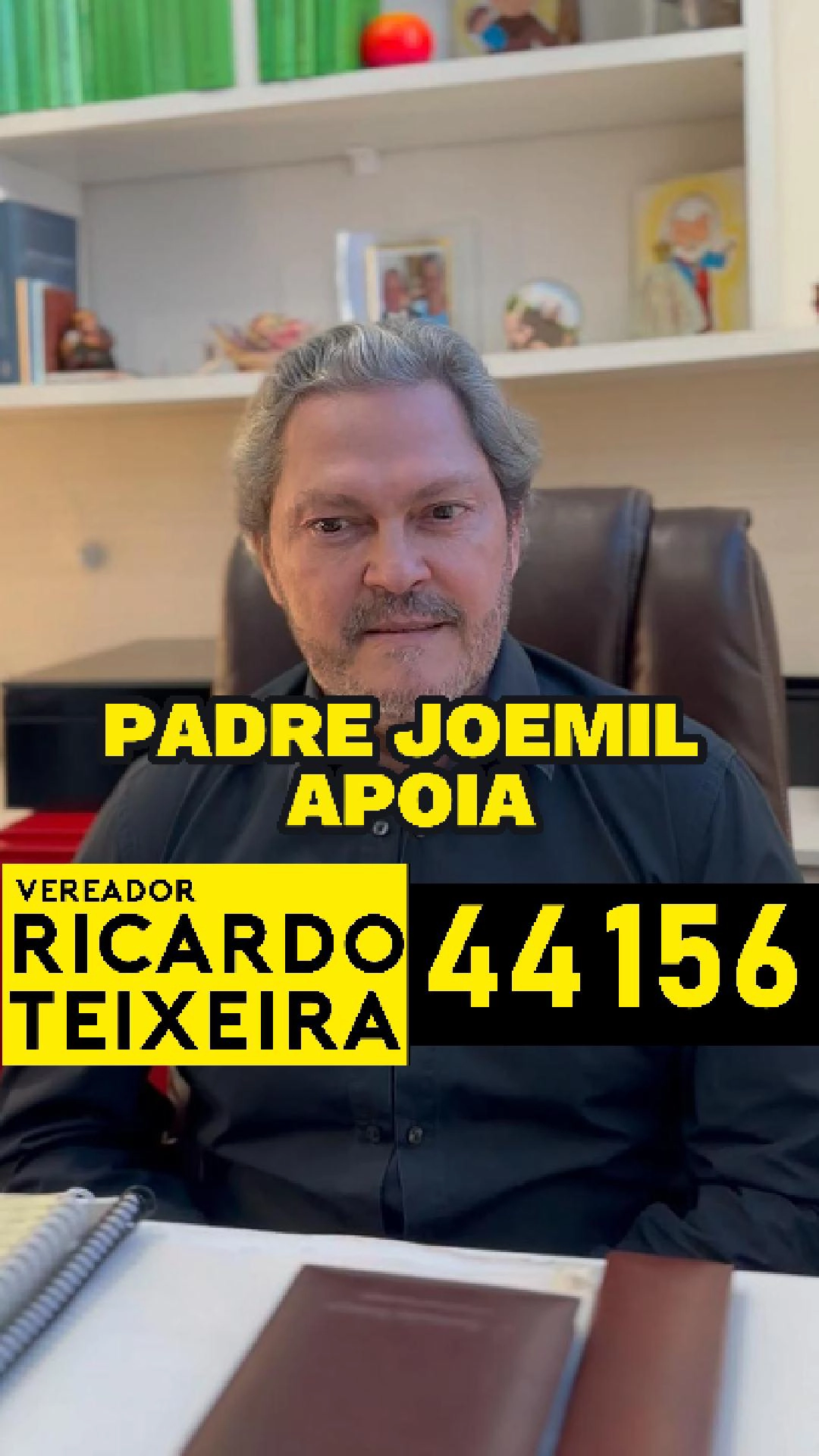 Padre Joemil apoia Vereador Ricardo Teixeira 44156