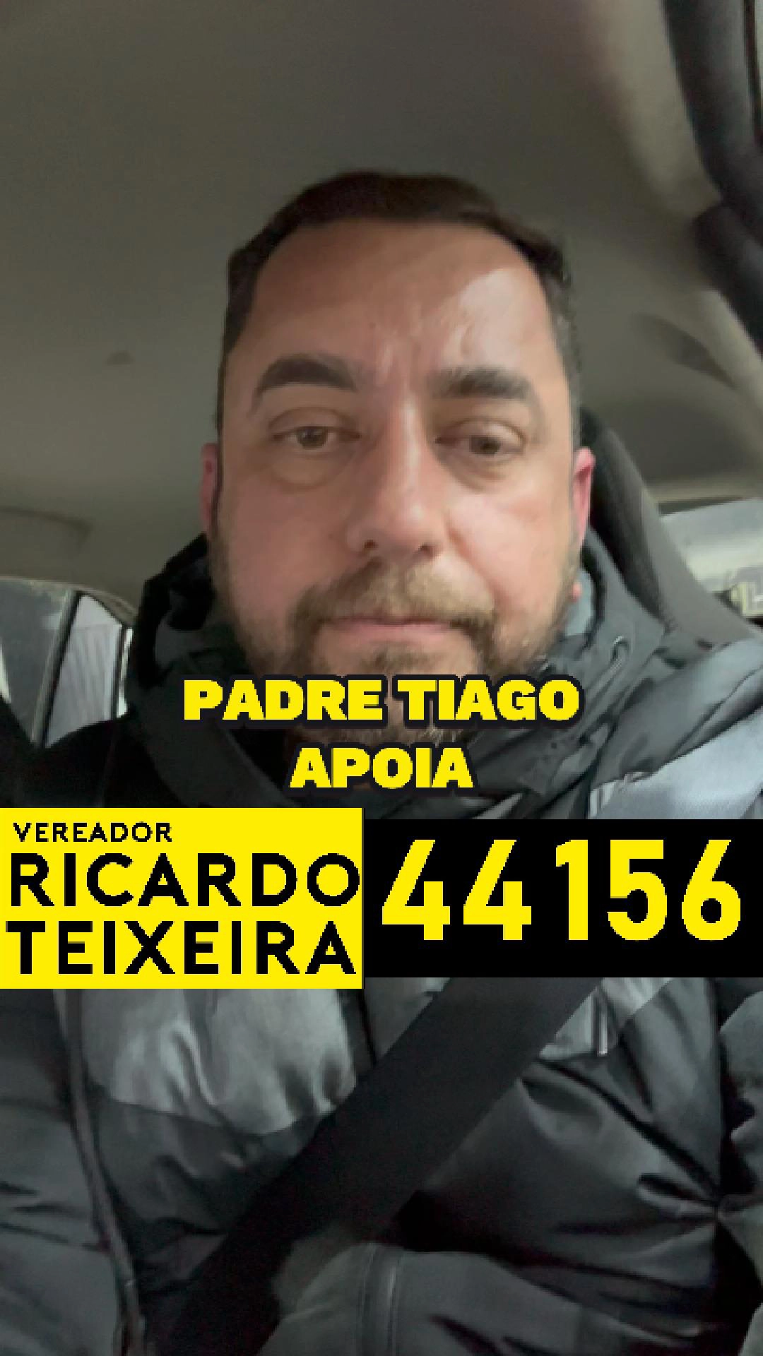 Padre Tiago apoia Vereador Ricardo Teixeira 44156