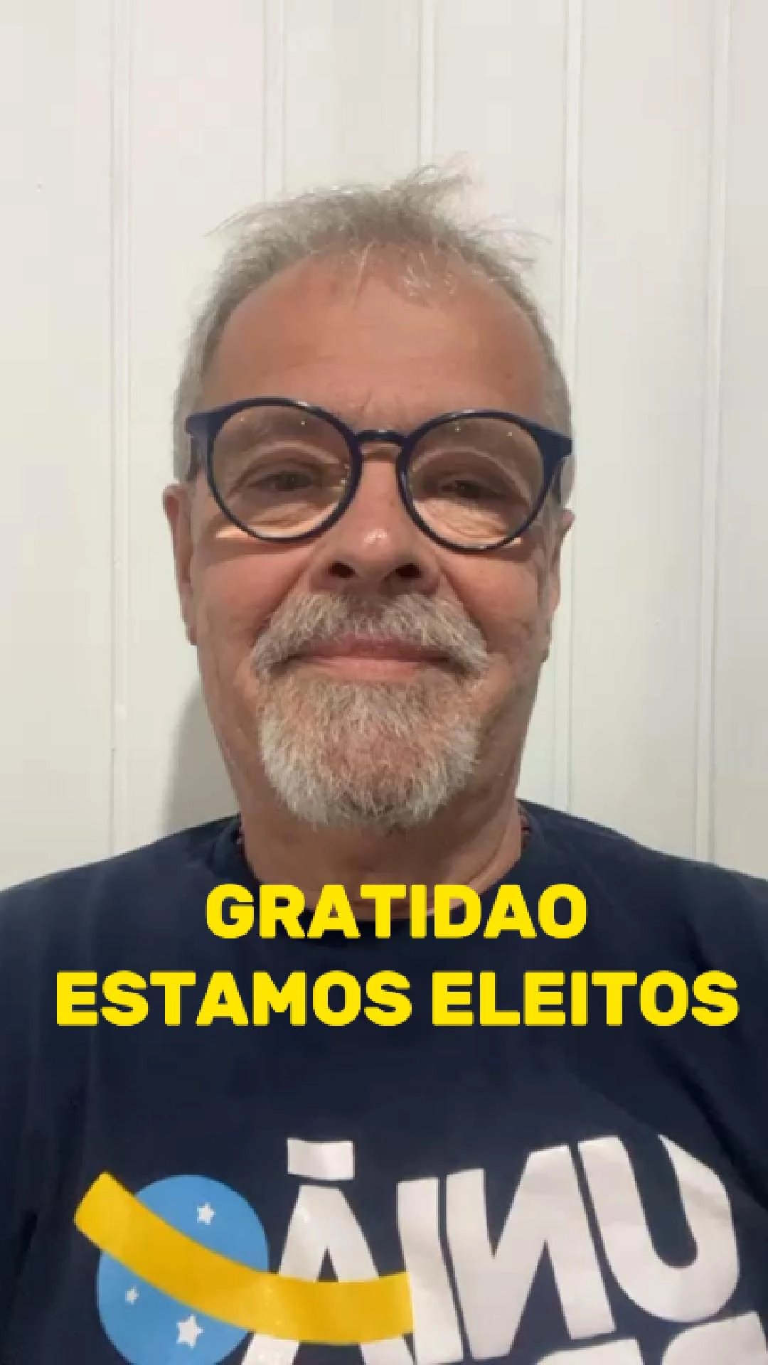 Gratidão! Estamos eleitos