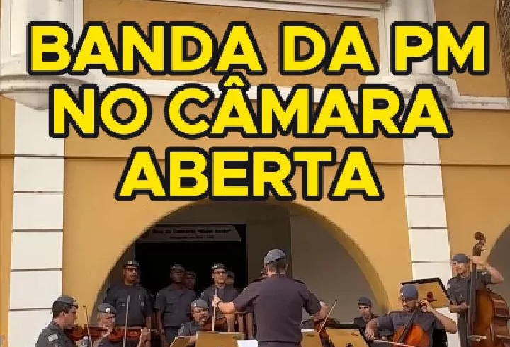 Presidente Ricardo Teixeira: Banda da PM no Câmara Aberta