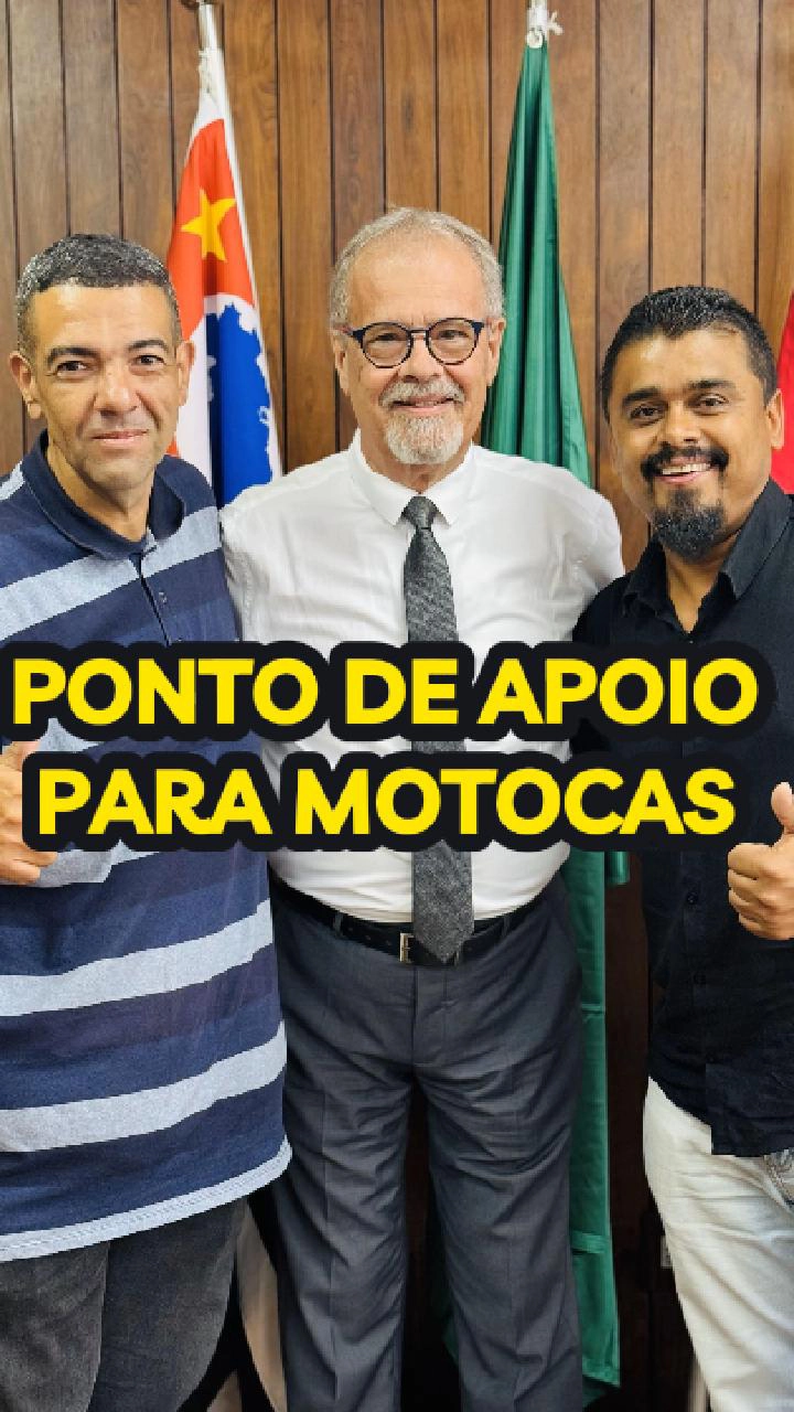 Presidente Ricardo Teixeira: Pontos de apoio para os motocas