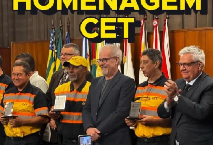 Presidente Ricardo Teixeira: Certificado de gratidão a CET