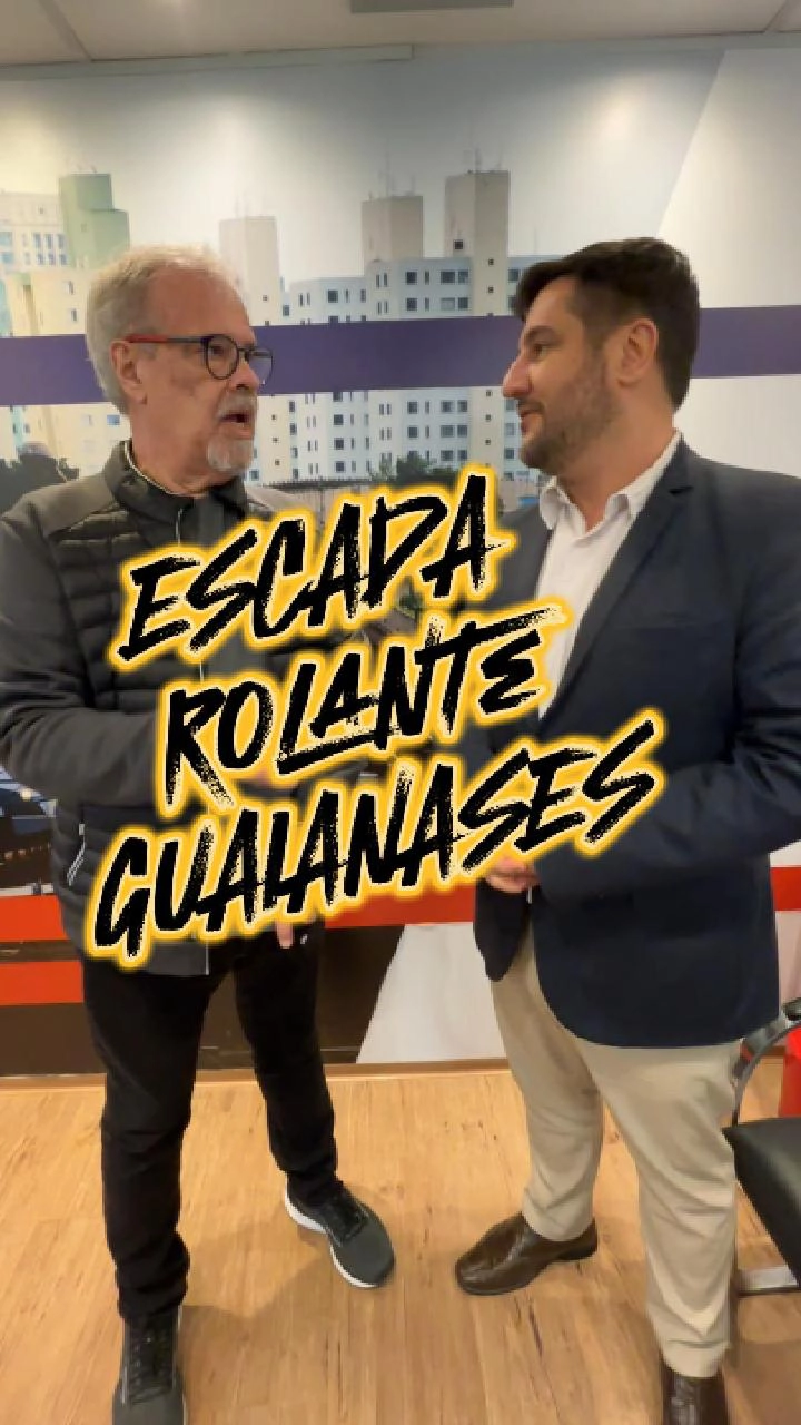 Vereador Ricardo Teixeira: Escada Rolante Guaianases