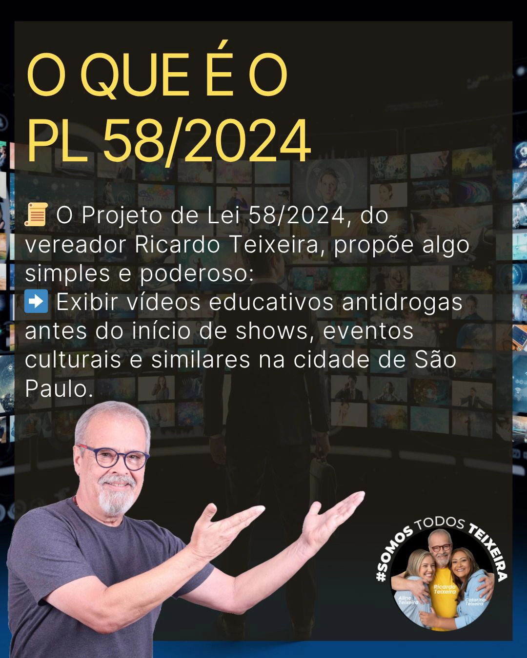 PL 58/2024 – Vídeos antidrogas antes de shows em São Paulo