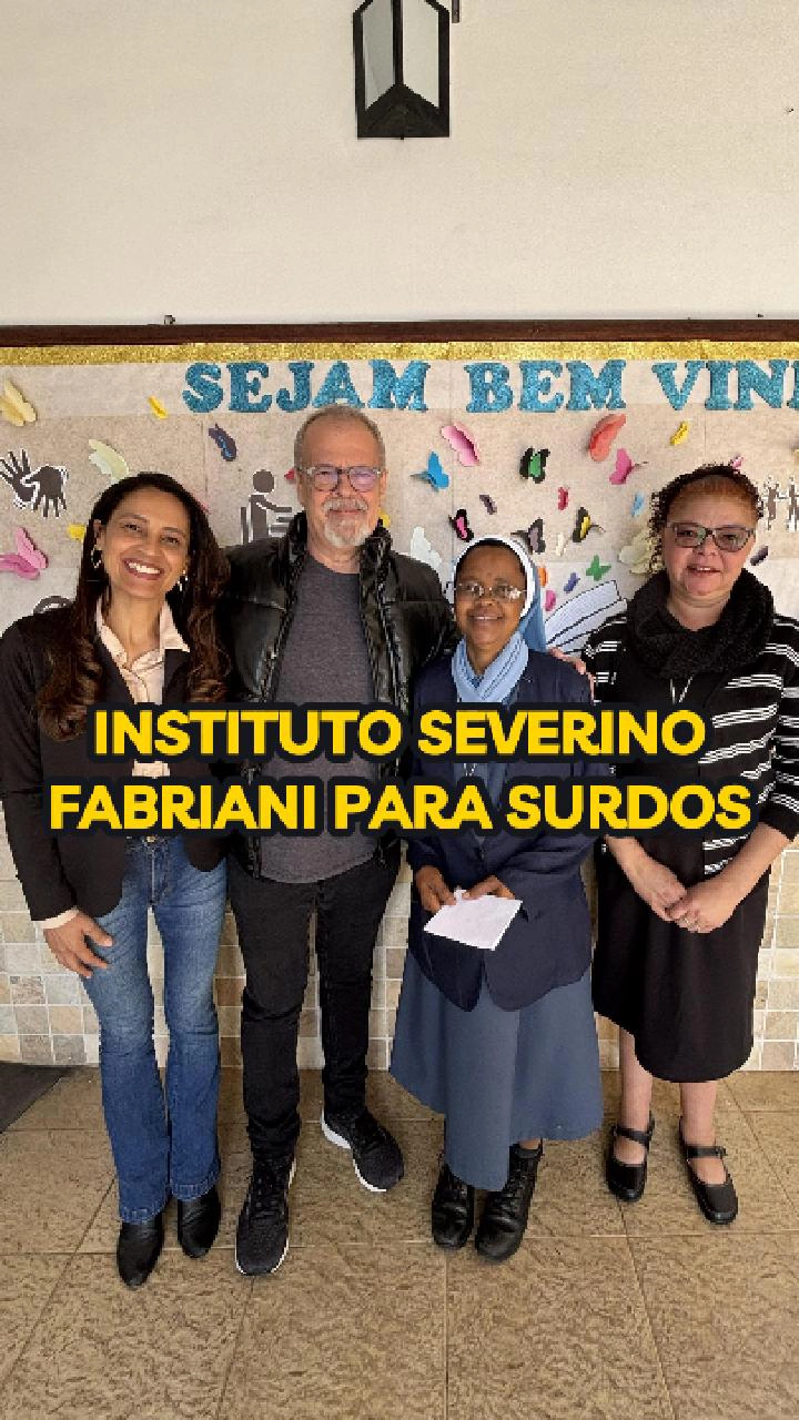 Vereador Ricardo Teixeira: Instituto Severino Fabriani para surdos