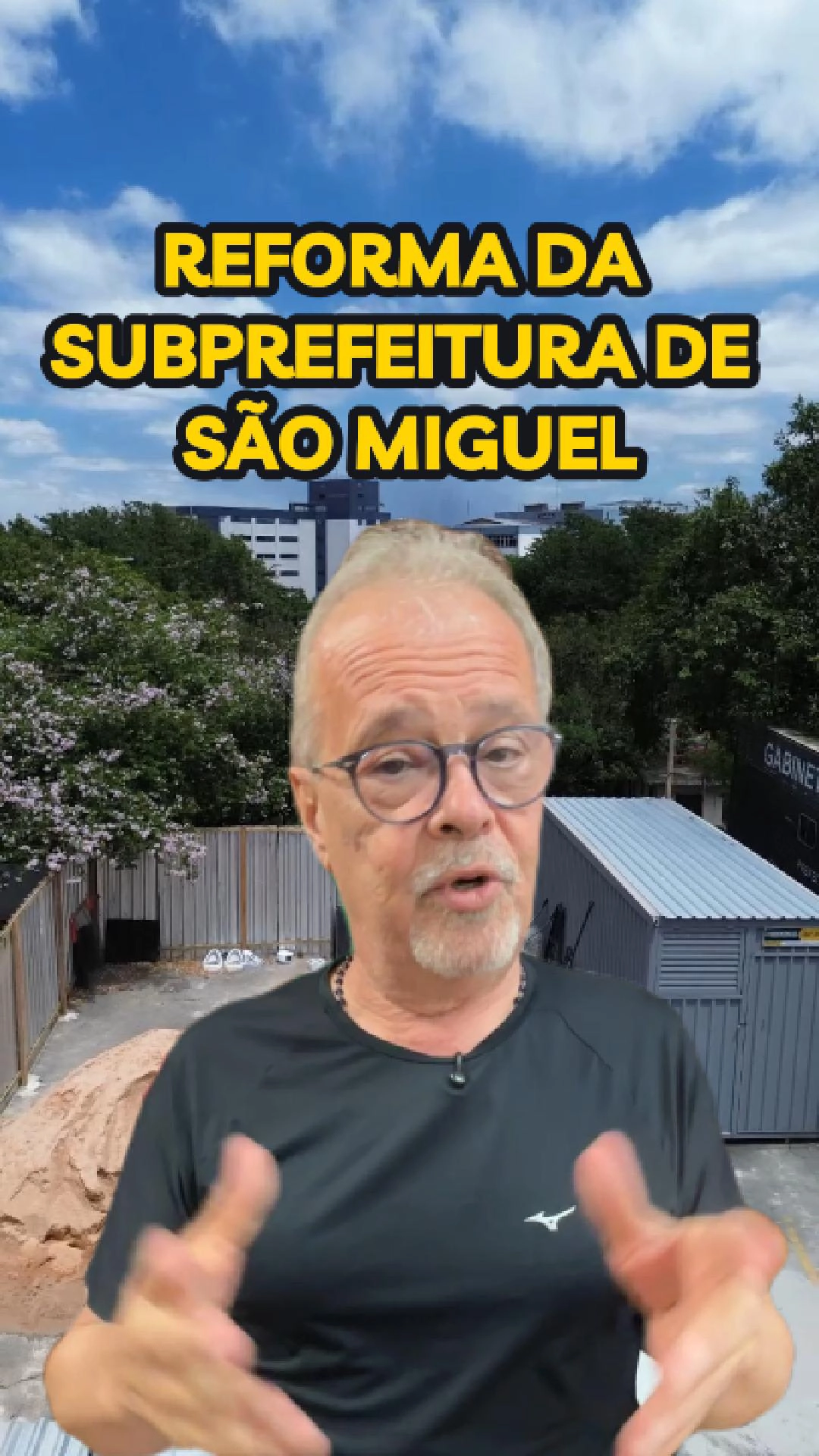 Vereador Ricardo Teixeira: Reforma Subprefeitura São Miguel