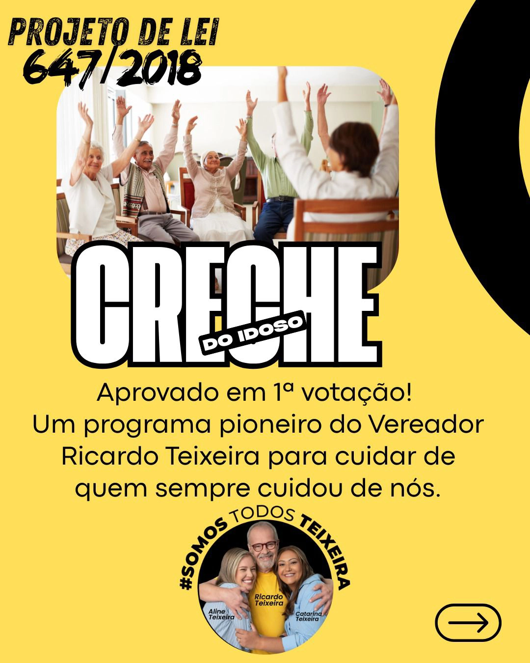 PL 547/2018 – Creche do Idoso