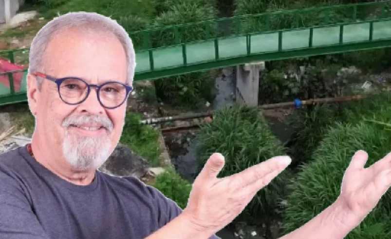 
  Vereador Ricardo Teixeira: Reconstrução Passarela Jardim São Carlos