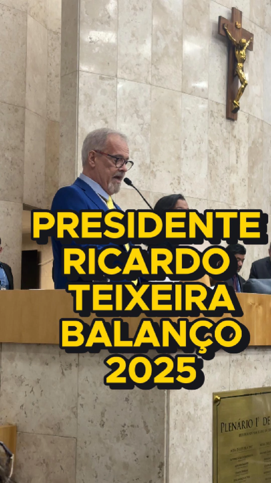 Vereador Ricardo Teixeira: Presidente e Balanço 2025