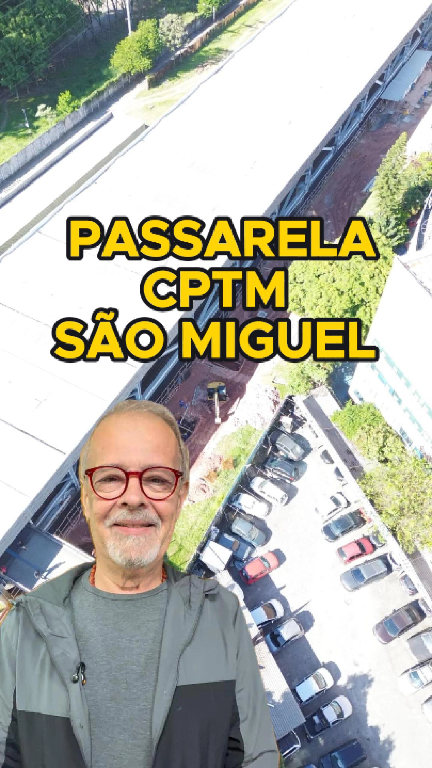 Vereador Ricardo Teixeira: Passarela Estação São Miguel