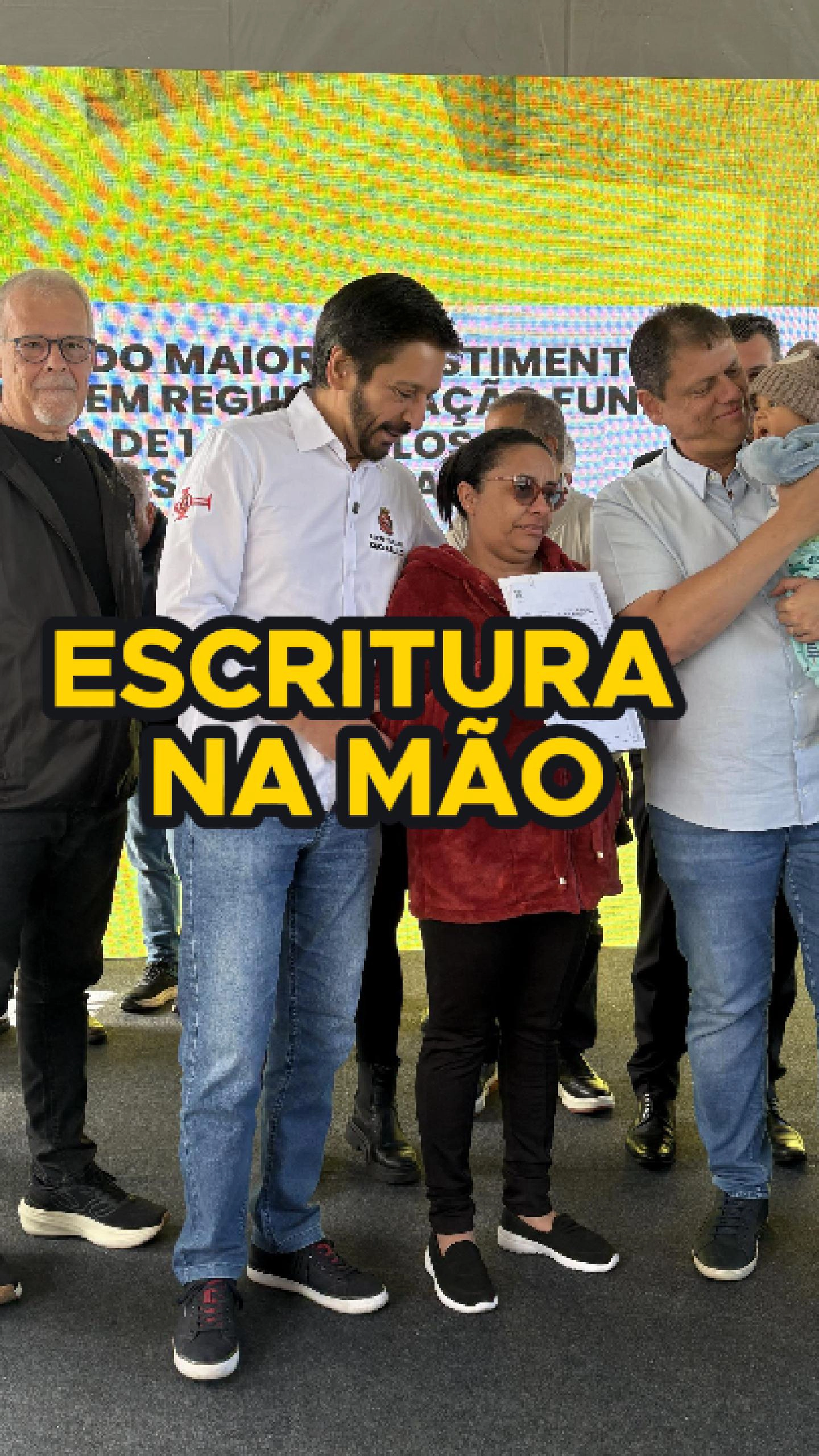 Vereador Ricardo Teixeira: Escritura na mão