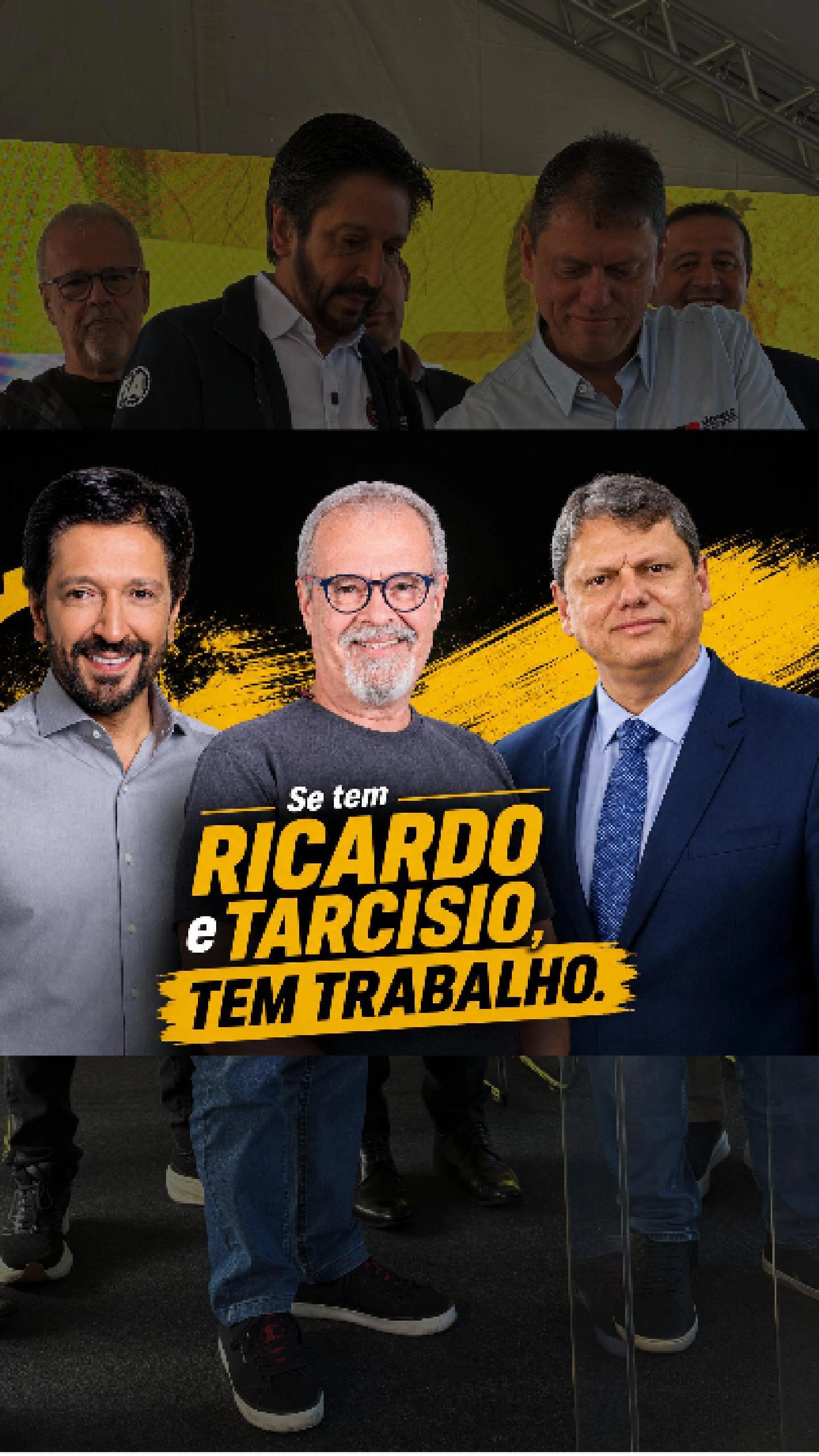 Se Tem Ricardo e Tarcisio, Tem Trabalho
