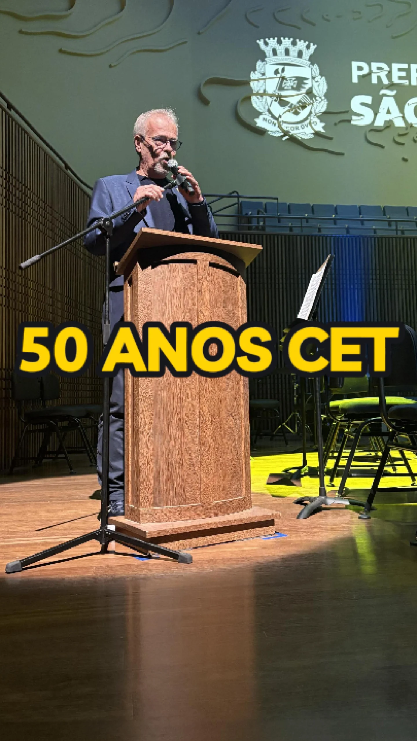 Vereador Ricardo Teixeira: 50 anos da CET – Teatro Cultura Artística