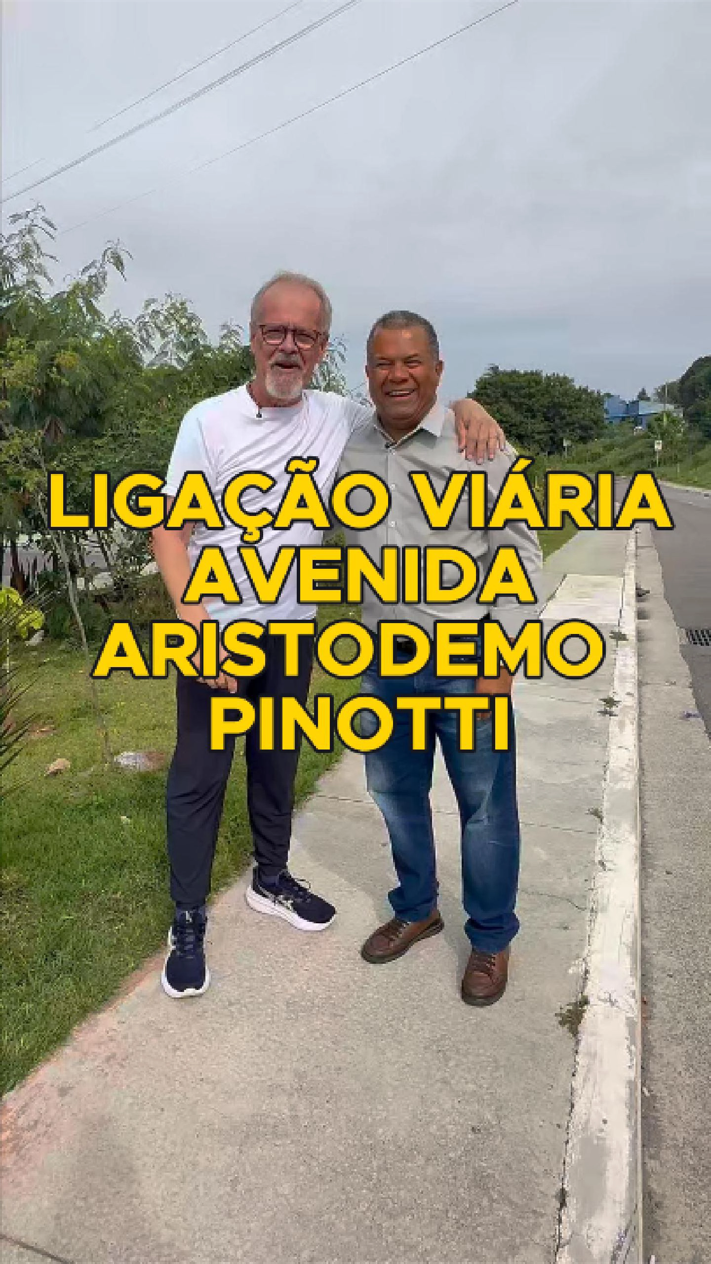 Vereador Ricardo Teixeira: Ligação Viária Av Aristodemo Pinotti