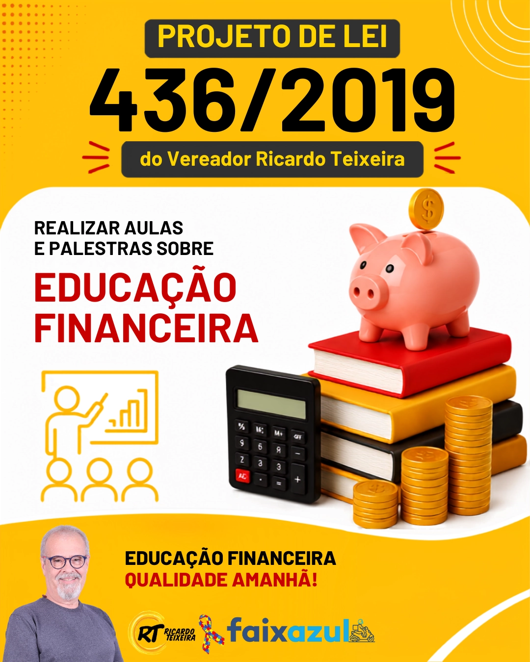 PL 436/2019 – Educação Financeira nas escolas