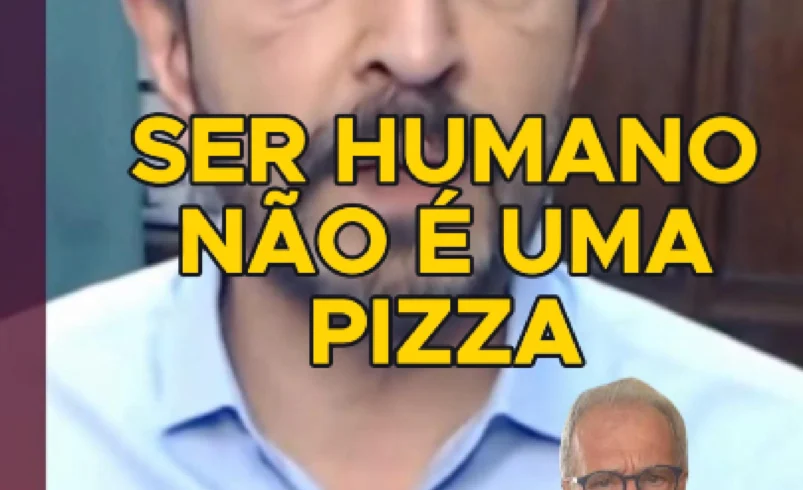 
  Vereador Ricardo Teixeira: Ser Humano não é uma pizza