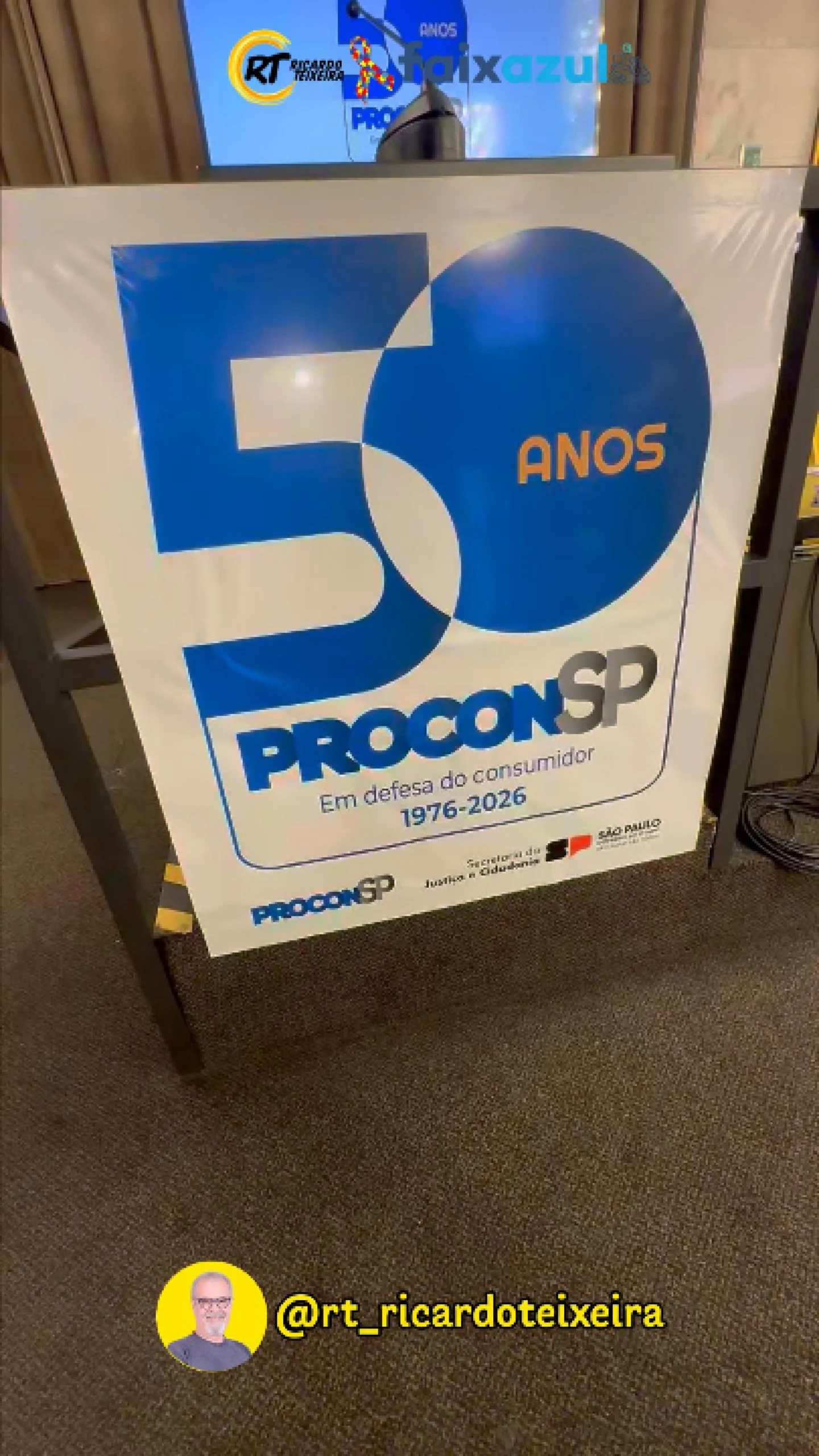 Vereador Ricardo Teixeira: Voto de Jubilo PROCON